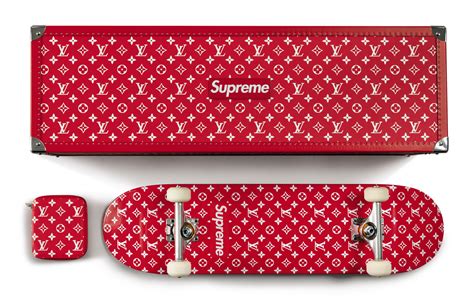 louis vuitton x supreme skateboard